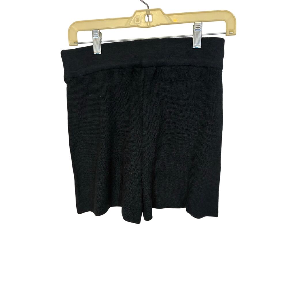 Free People Beach Soft Knit Black Shorts S Loungewear Casual Closet Staple S